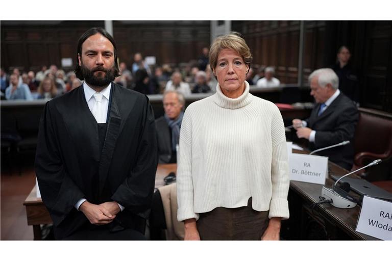 Ingo Bott, der Verteidiger von Christina Block, hat die Aussetzung oder Unterbrechung des Prozesses beantragt.