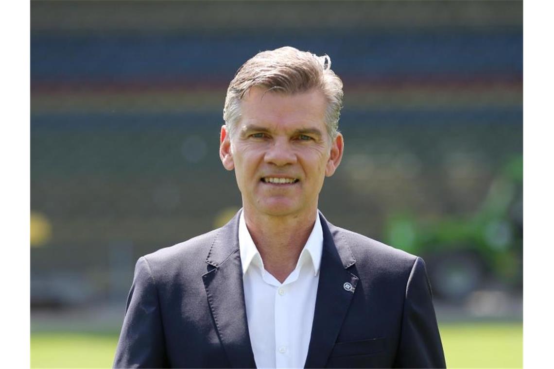 KSC legt Einspruch gegen Spielwertung ein Ingo Wellenreuther, Präsident des Karlsruher SC. Foto: Michael Deines/Archivbild