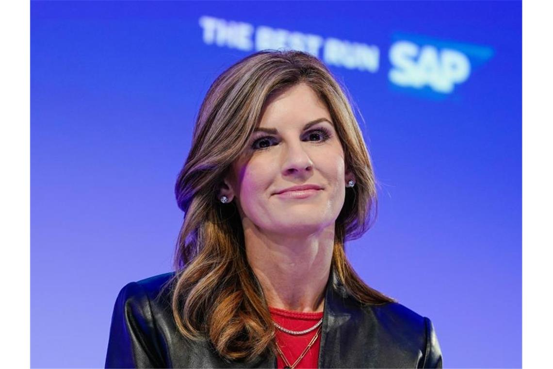 Co-Chefin Jennifer Morgan verlässt SAP Inmitten der Corona-Krise trennt sich SAP von Co-Chefin Jennifer Morgan. Foto: Uwe Anspach/dpa