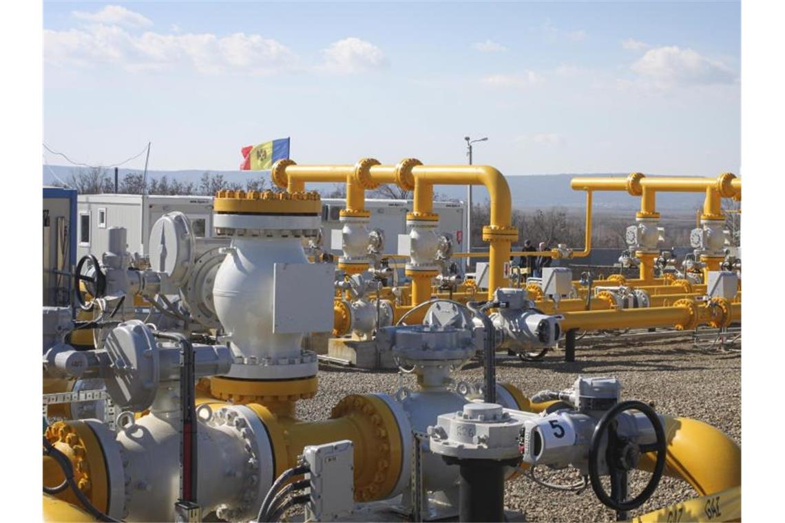 Republik Moldau und Gazprom erzielen Einigung im Gasstreit Inmitten einer schweren Krise bei der Gasversorgung hat die an Rumänien grenzende Republik Moldau einen einmonatigen Notstand ausgerufen. Foto: Aurel Obreja/AP/dpa