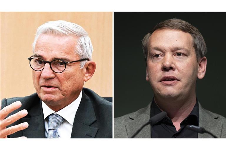 Innenminister Thomas Strobl (CDU) ist anderer Meinung als Grünen-Politiker Oliver Hildenbrand.