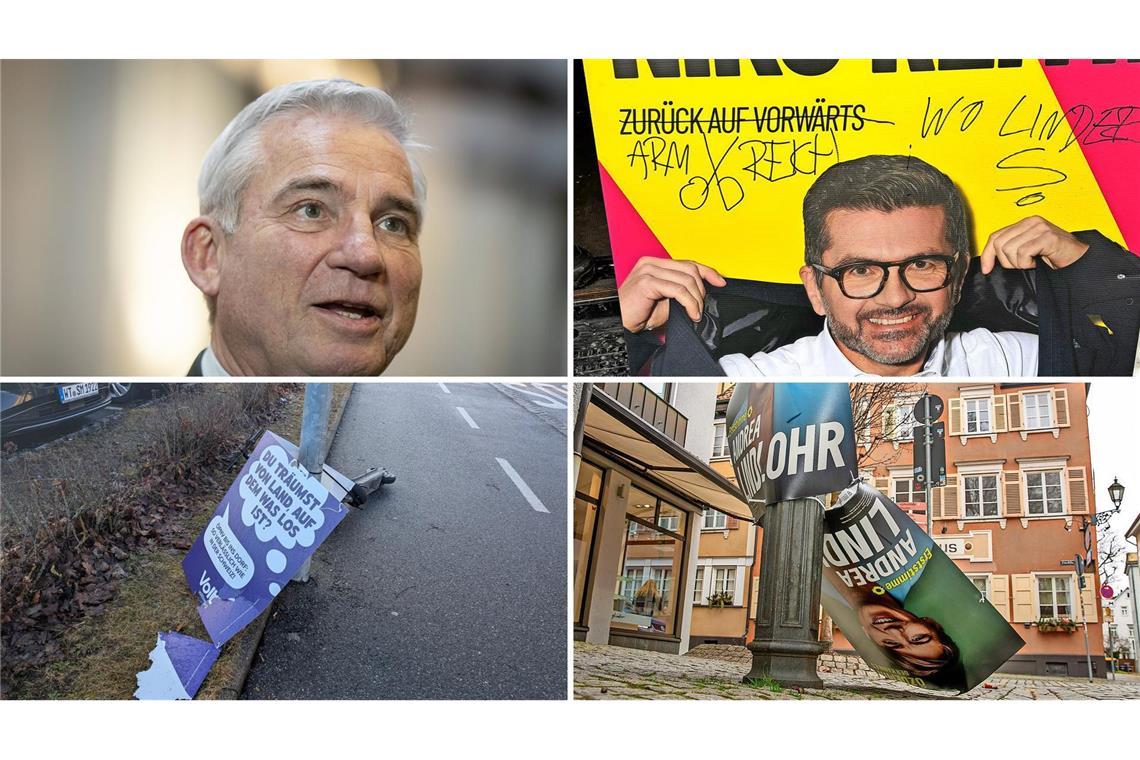 Innenminister Thomas Strobl (CDU) spricht von einem überwiegend friedlichen Wahlkampf.