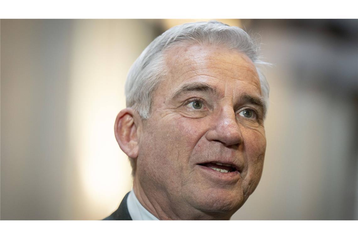 Innenminister Thomas Strobl nimmt mögliche Auswirkungen des Kriegs im Iran auf Baden-Württemberg sehr ernst. (Archivbild)