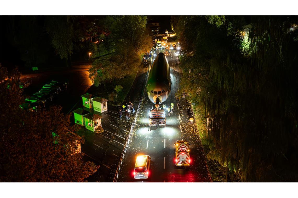 Bundeswehr-Airbus im Serengeti-Park angekommen Bundeswehr-Airbus im Serengeti-Park angekommen