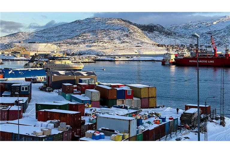 Insel aus Eis als Zankapfel: Grönland.