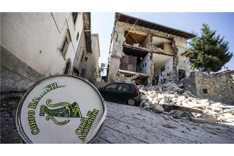 Insgesamt starben bei dem Erdbeben im August 2016 mindestens 299 Menschen. (Archivbild)