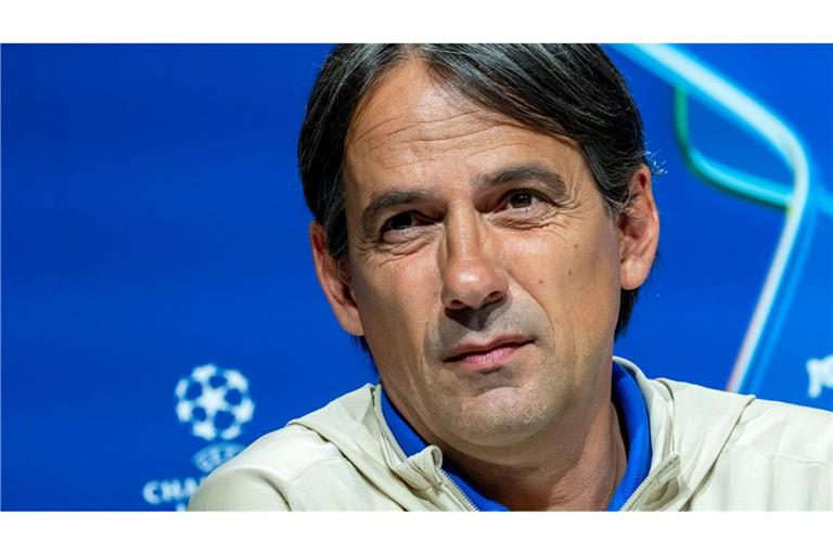 Inter Mailands Trainer Simone Inzaghi steht vor dem größten Erfolg seiner Karriere.