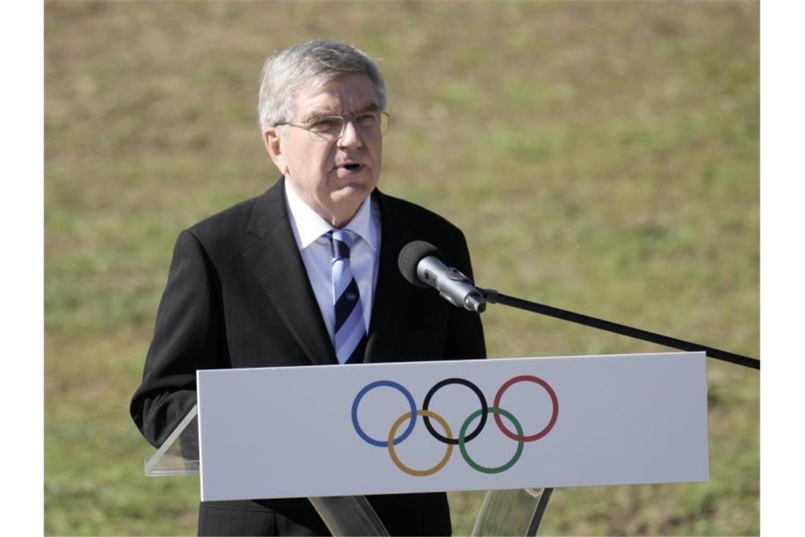 Experte: IOC-Chef Bach verspielt im Fall Peng Shuai Ansehen IOC-Präsident Thomas Bach. Foto: Petros Giannakouris/AP/dpa