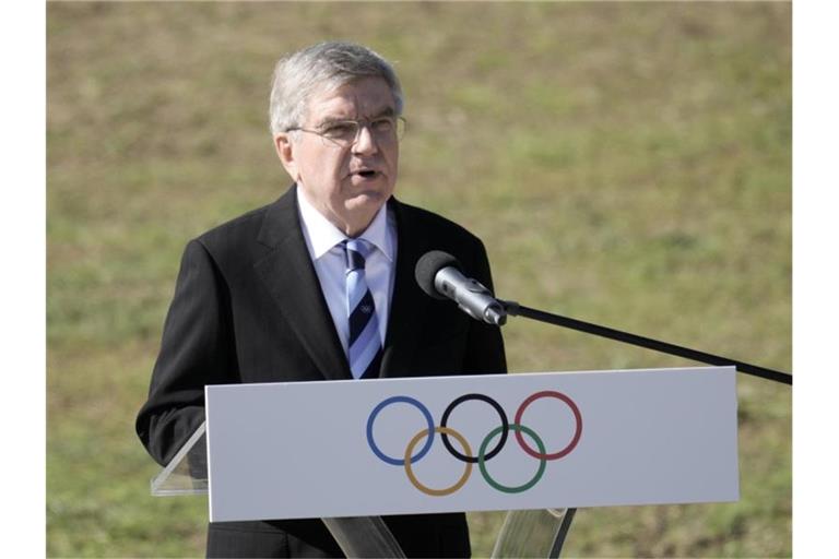 IOC-Präsident Thomas Bach. Foto: Petros Giannakouris/AP/dpa