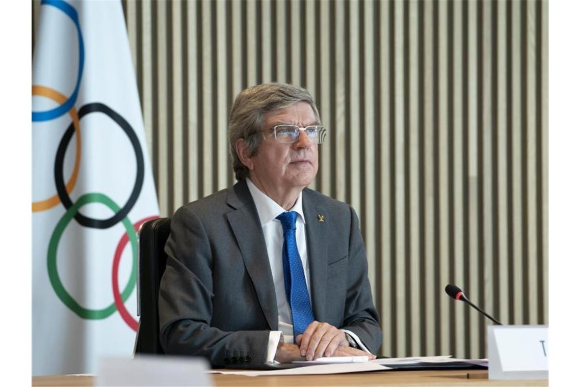 IOC-Präsident Thomas Bach steht vor der Wiederwahl. Foto: Greg Martin/IOC/dpa