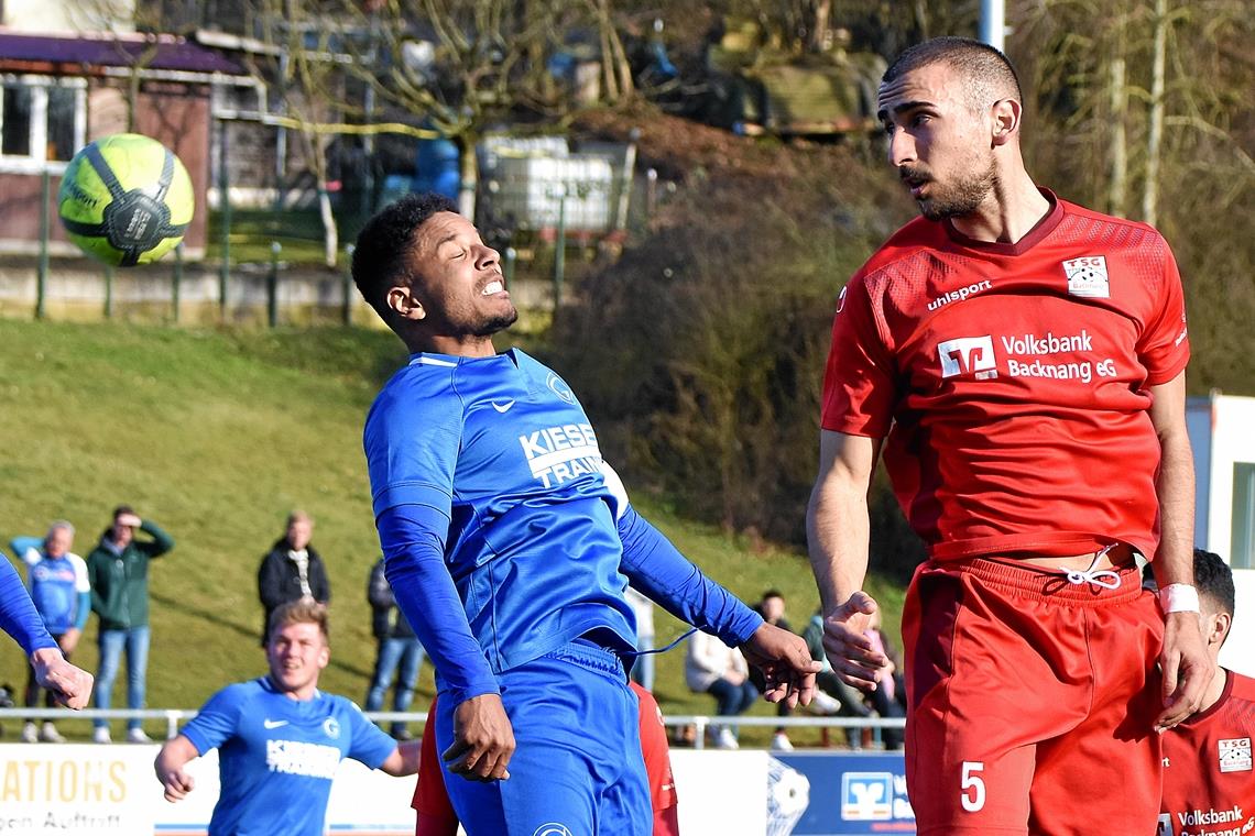 Iosif Maroudis ist bei der TSG Backnang der dritte Zugang in diesem Winter. Foto: T. Sellmaier