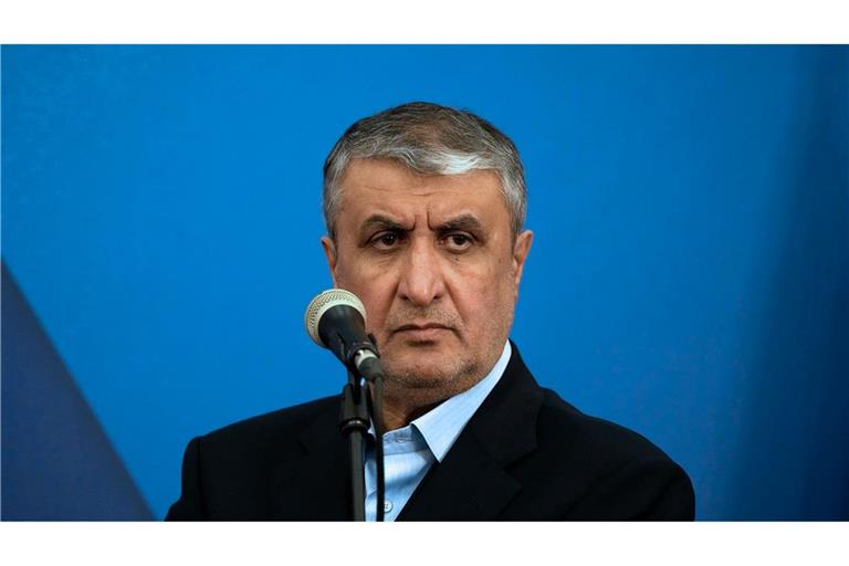 Irans Atomchef Mohammed Eslami lehnt Beschränkungen des Atomprogramms ab. (Archivbild)