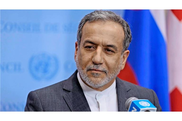 Irans Außenminister Abbas Araghchi. Zwischen Washington und Teheran brodelt es (Archivfoto).