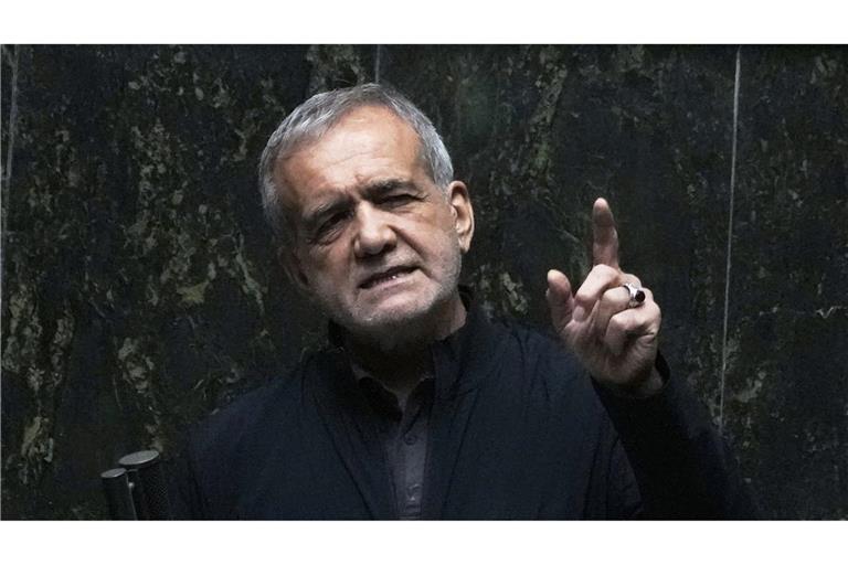 Irans Präsident Massud Peseschkian (Archivbild)