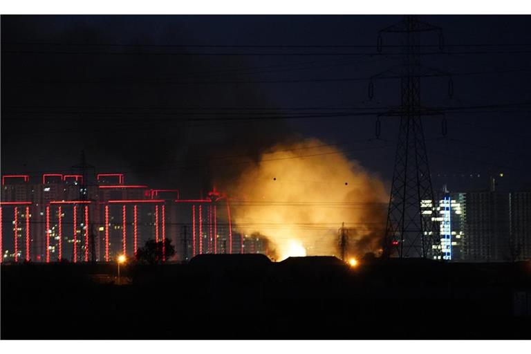 Irans Streitkräfte haben eigenen Angaben nach Stellungen im Irak angegriffen.