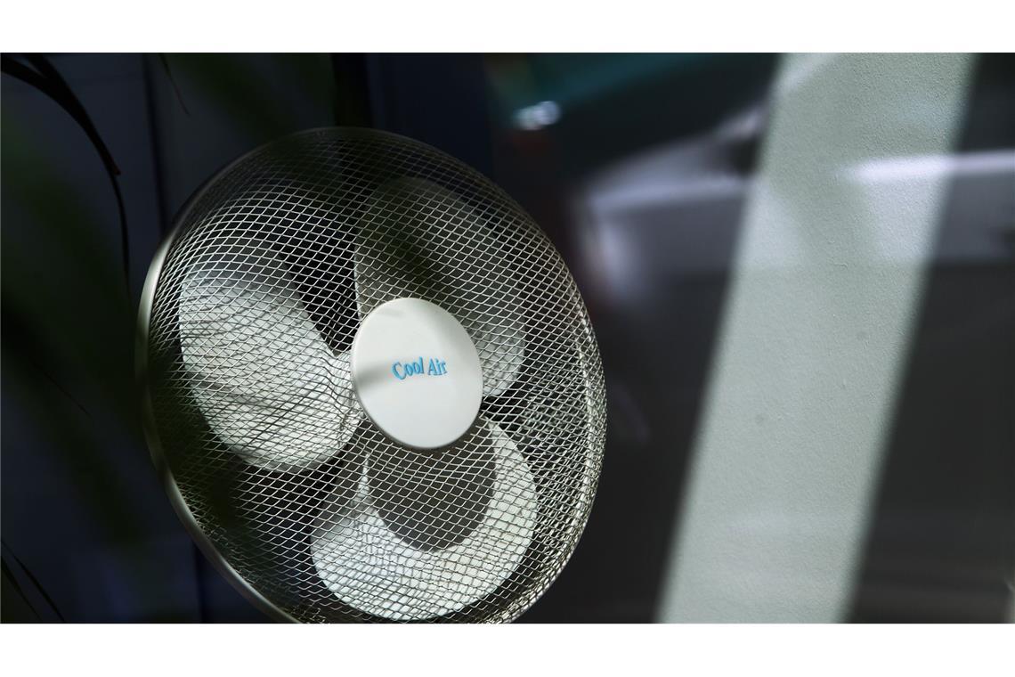 Grüne beraten über Anspruch auf hitzefrei für Beschäftigte Irgendwann hilft auch ein Ventilator nicht mehr – sollten Arbeitnehmer bei sehr hohen Temperaturen arbeitsfrei bekommen? (Symbolbild)