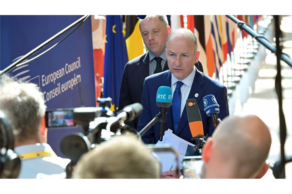 Irlands Regierungschef Martin gehört zu den Unterstützern Costas.