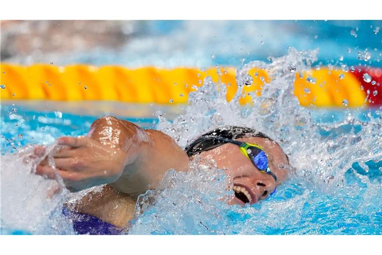 Isabel Gose ist ins WM-Finale geschwommen.