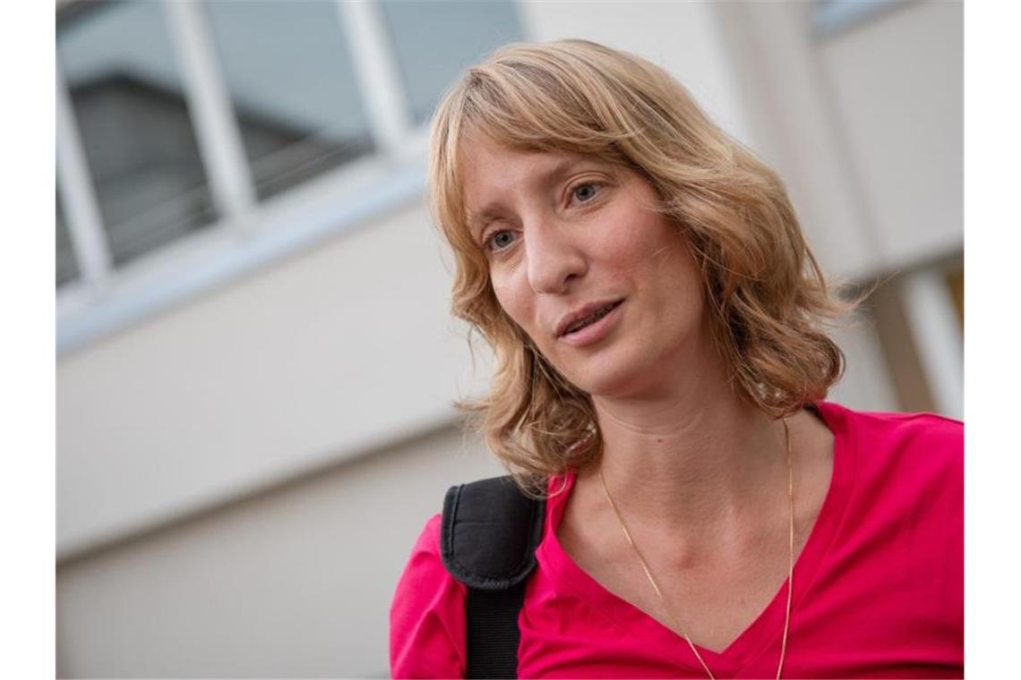 CDU-Generalsekretärin sieht Mitgliederbefragung kritisch Isabell Huber, Generalsekretärin der CDU Baden-Württemberg, spricht. Foto: Christoph Schmidt/dpa/Archivbild
