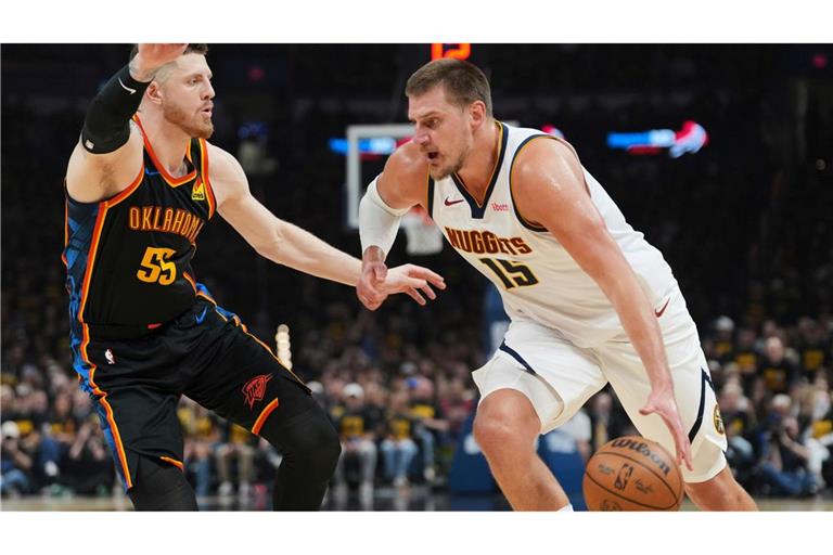 Isaiah Hartenstein und die Oklahoma City Thunder hatten die Nuggets um Nikola Jokic komplett unter Kontrolle.
