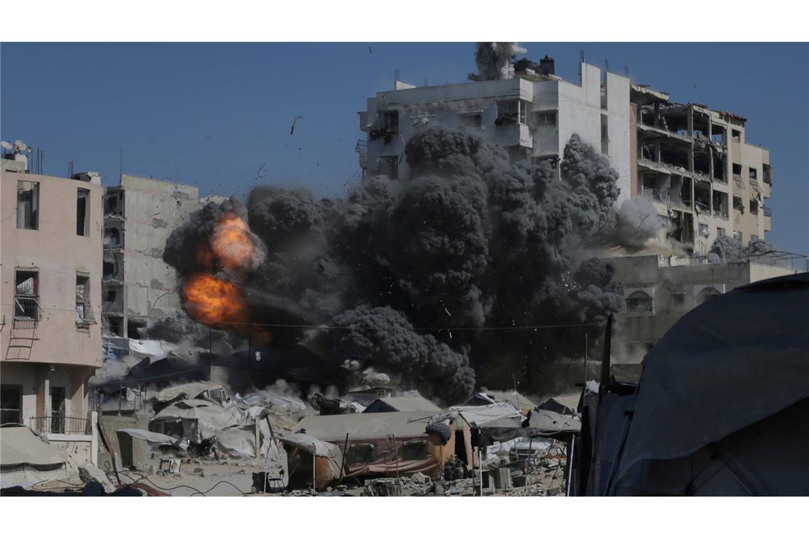 Diplomatisches Ringen nach Israels Luftangriff in Katar Israel geht im Gazastreifen weiter gegen die Hamas vor.