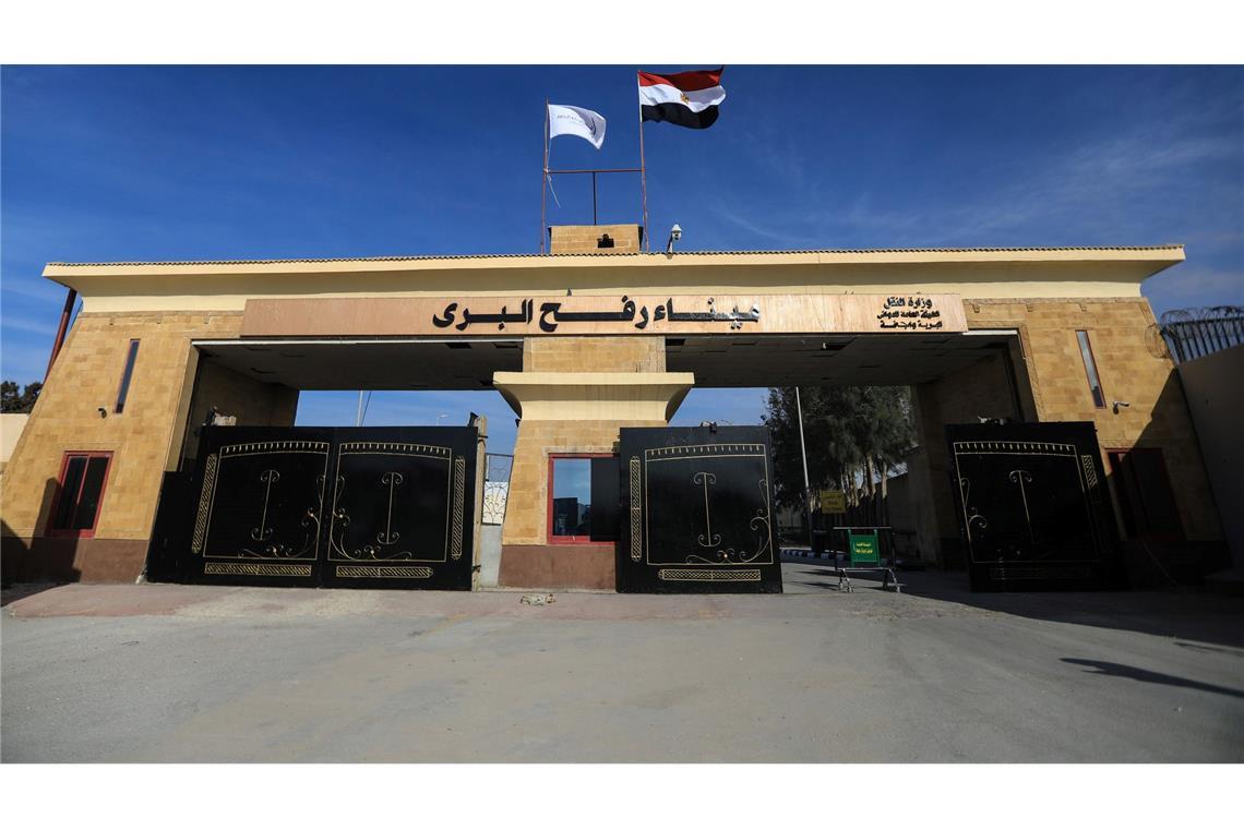 Israel hat der begrenzten Öffnung des Grenzübergangs Rafah in Gaza zugestimmt. (Archivbild)