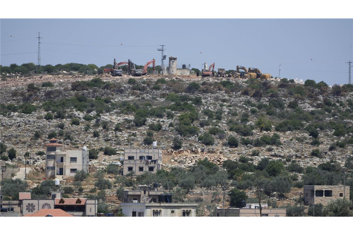 Israel kündigt Errichtung von 22 neuen Siedlungen an Israel hat die Errichtung von 22 neuen Siedlungen im besetzten Westjordanland angekündigt (Archivfoto).