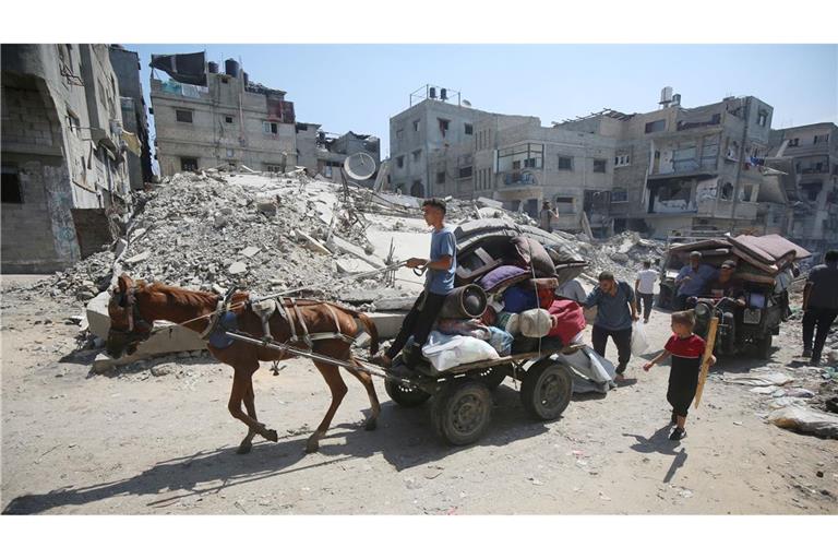 Israel plant die militärische Einnahme der Stadt Gaza im Norden.
