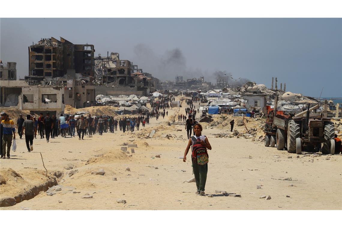 Israel und die Hamas verhandeln indirekt über eine Waffenruhe. (Archivfoto)