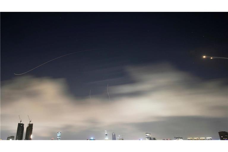 Israel wird erneut Ziel iranischer Raketen.