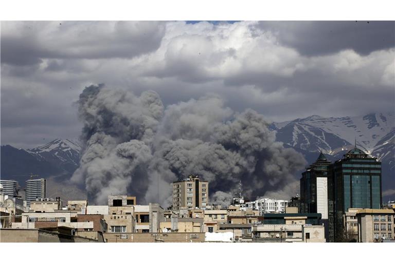 Israelische Angriffe in Teheran  (Archivfoto).