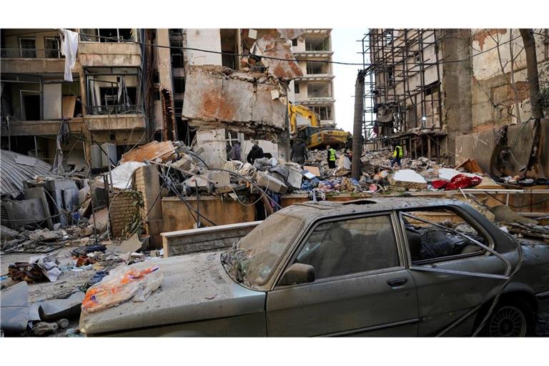 Israelische Luftangriffe hatten auch das Zentrum von Beirut zum Ziel. (Archivbild)