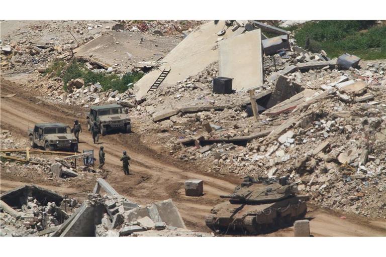 Israelische Soldaten im Südlibanon. (Archivbild)
