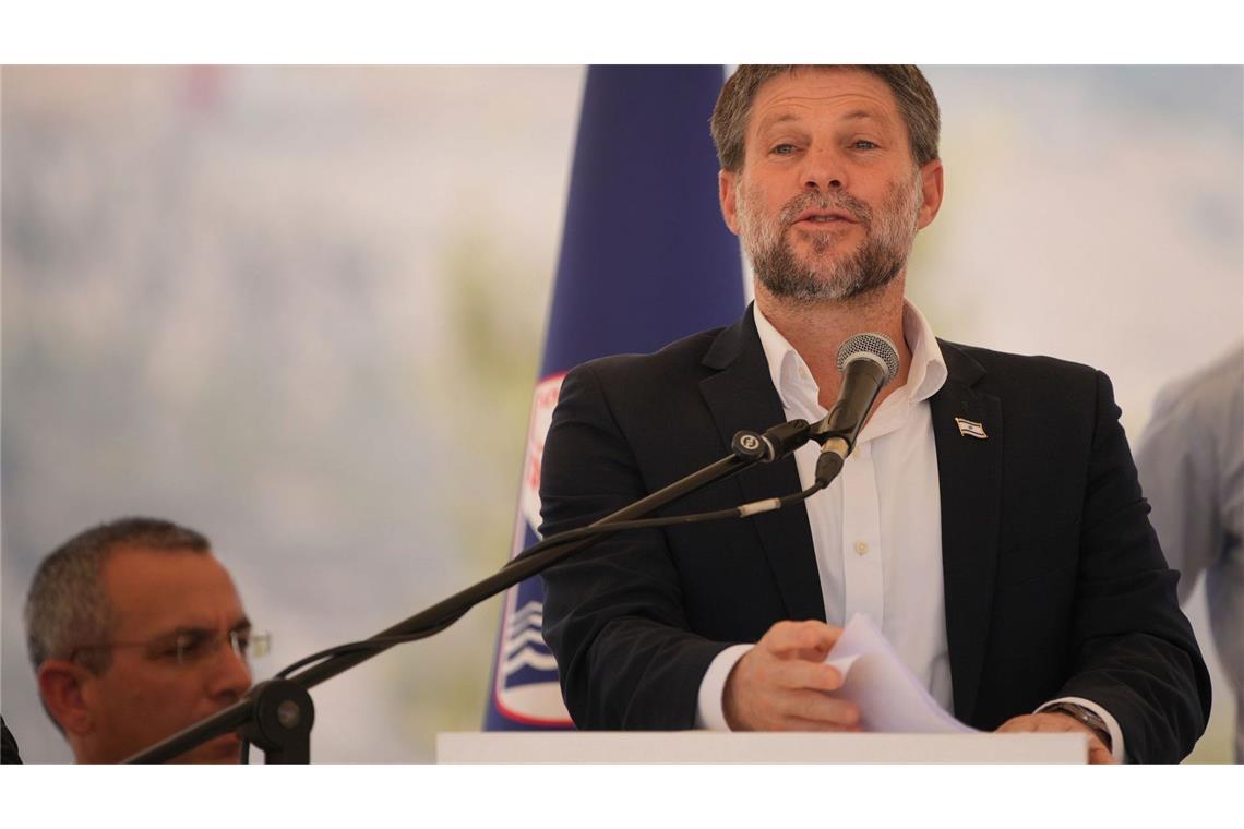 Israels Finanzminister Bezalel Smotrichdarf nicht mehr nach Frankreich einreisen (Archivfoto).