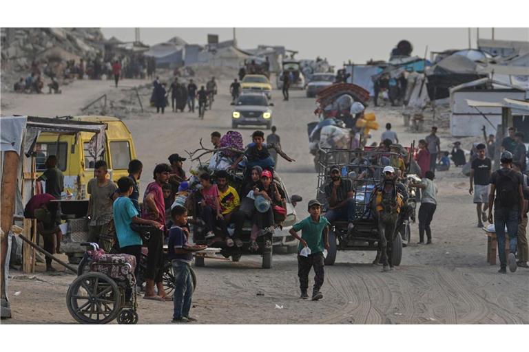 Israels Militär soll die Stadt Gaza im Norden einnehmen. (Archivbild)