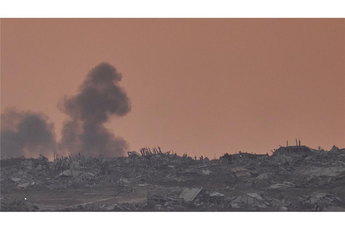 Netanjahu: Kriegsplan umfasst auch zentrale Flüchtlingslager Israels militärisches Vorgehen im Gazastreifen sorgt für internationale Kritik. (Archivbild)