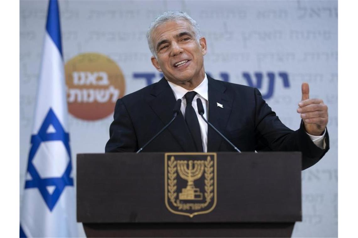 Israels neuer Außenminister Jair Lapid. Foto: Oded Balilty/AP/dpa