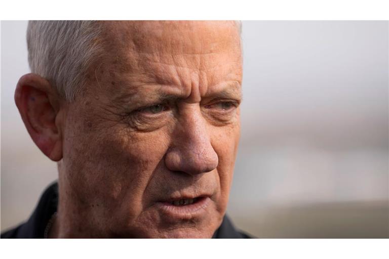 Israels Oppositionspolitiker Gantz will einen Deal mit der Hamas erreichen. (Archivbild)