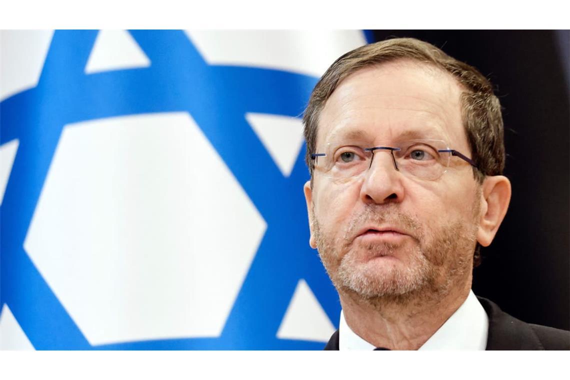 Israels Präsident Isaac Herzog will eine weitere Wahlrunde verhindern. Die aktuellen Ergebnisse deuten jedoch auf eine schwere Regierungsbildung hin. (Archivbild)