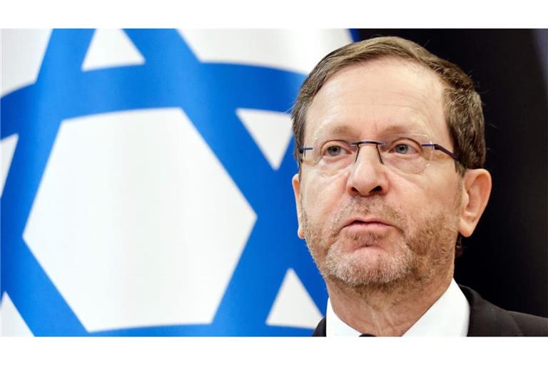 Israels Präsident Isaac Herzog will eine weitere Wahlrunde verhindern. Die aktuellen Ergebnisse deuten jedoch auf eine schwere Regierungsbildung hin. (Archivbild)