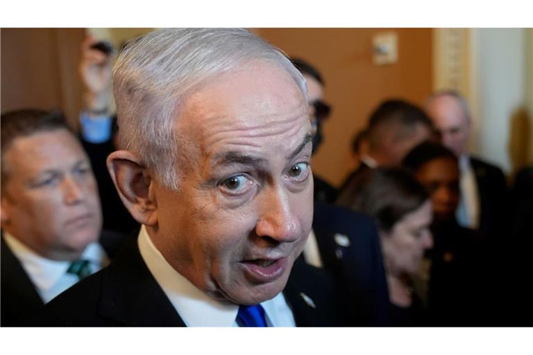 Israels Premier Netanjahu besteht auf einer Zerschlagung der Hamas.