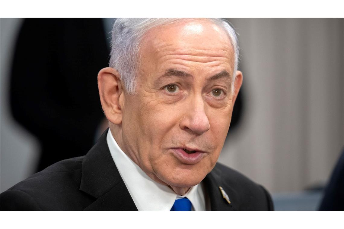 Palästinenser: Wieder Tote nahe einem Hilfszentrum in Gaza Israels Premier Netanjahu besteht auf seinen Bedingungen für ein Ende des Krieges. (Archivbild)