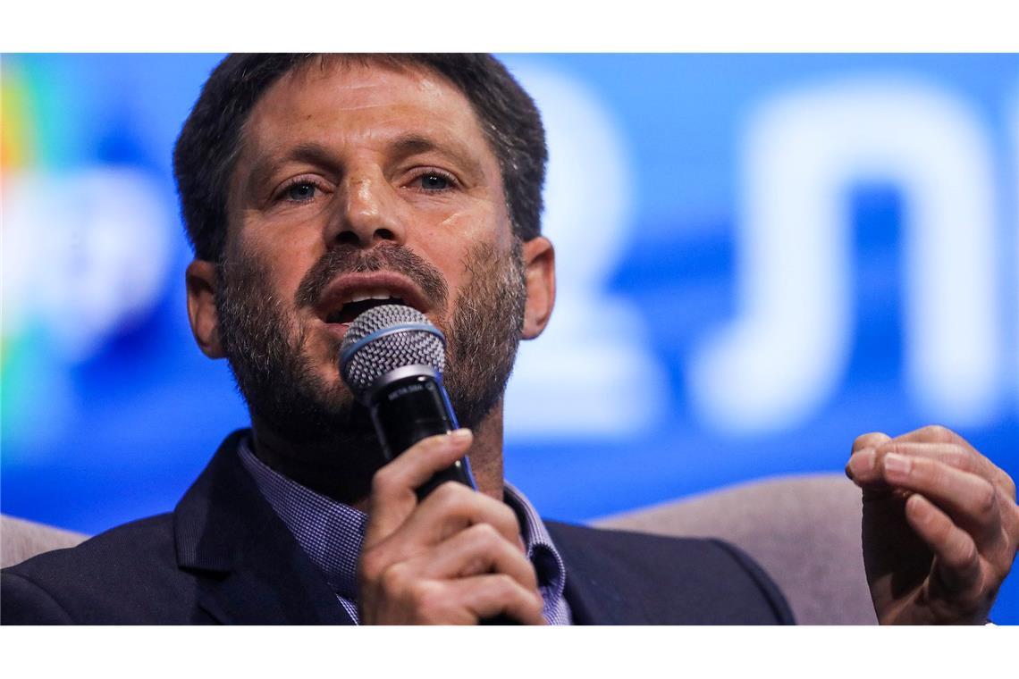 Israel: Rechter Minister lobt Trumps Vorstoß für Umsiedlung