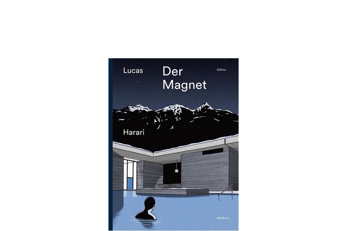 Ist auch eine Reiseempfehlung: Die Therme in Vals in der Schweiz von Peter Zumthor spielt in der Graphic Novel „Der Magnet“ (Edition Moderne, 32 Euro) von Lucas Harari eine zentrale Rolle.
