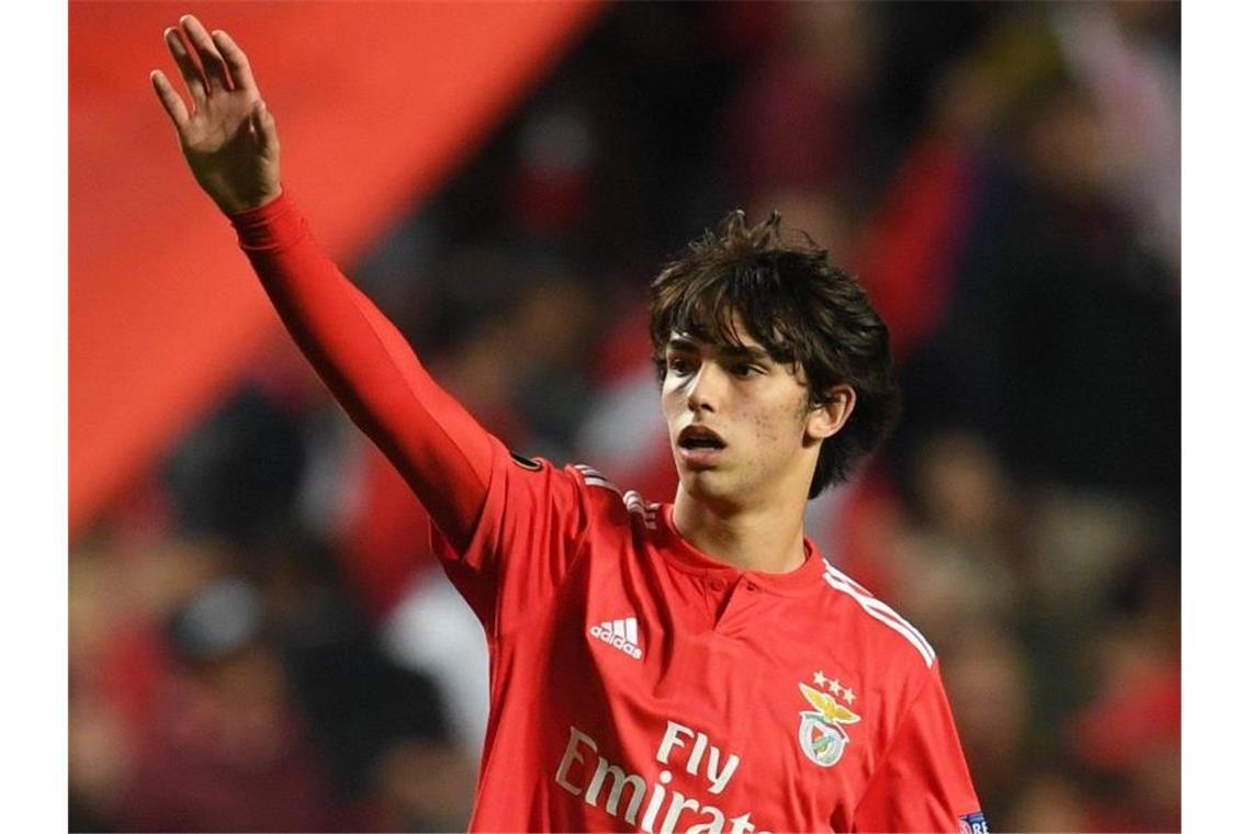 Mega-Offerte: Atlético bietet 126 Millionen für João Félix Ist bei Benfica der Shootingstar: João Félix. Foto: Arne Dedert