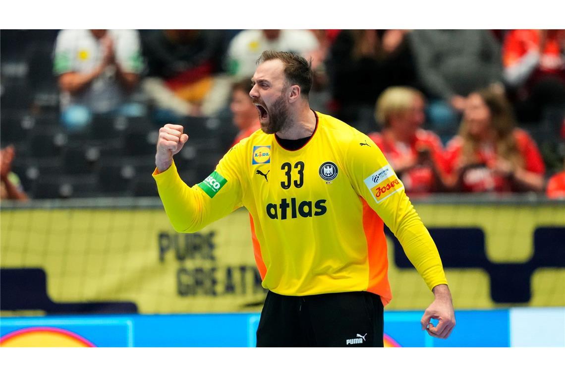 Ist bei der EM eine große Stütze im DHB-Team: Torwart Andreas Wolff.