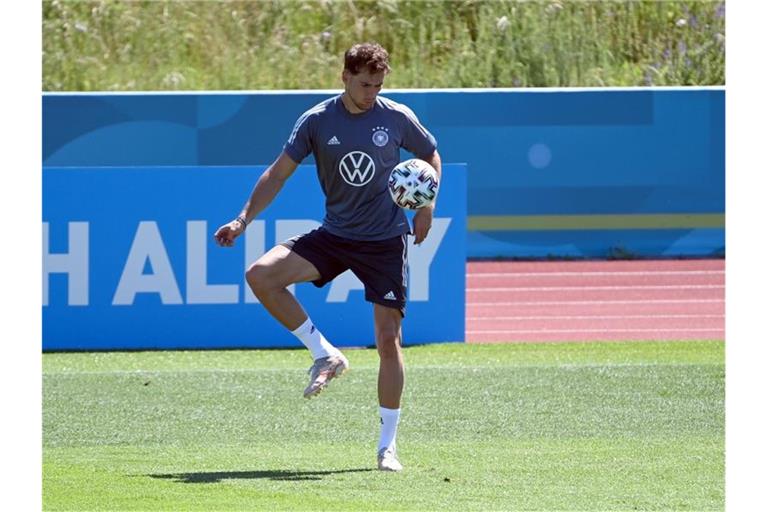Ist bereit für seinen EM-Einsatz: Leon Goretzka. Foto: Federico Gambarini/dpa