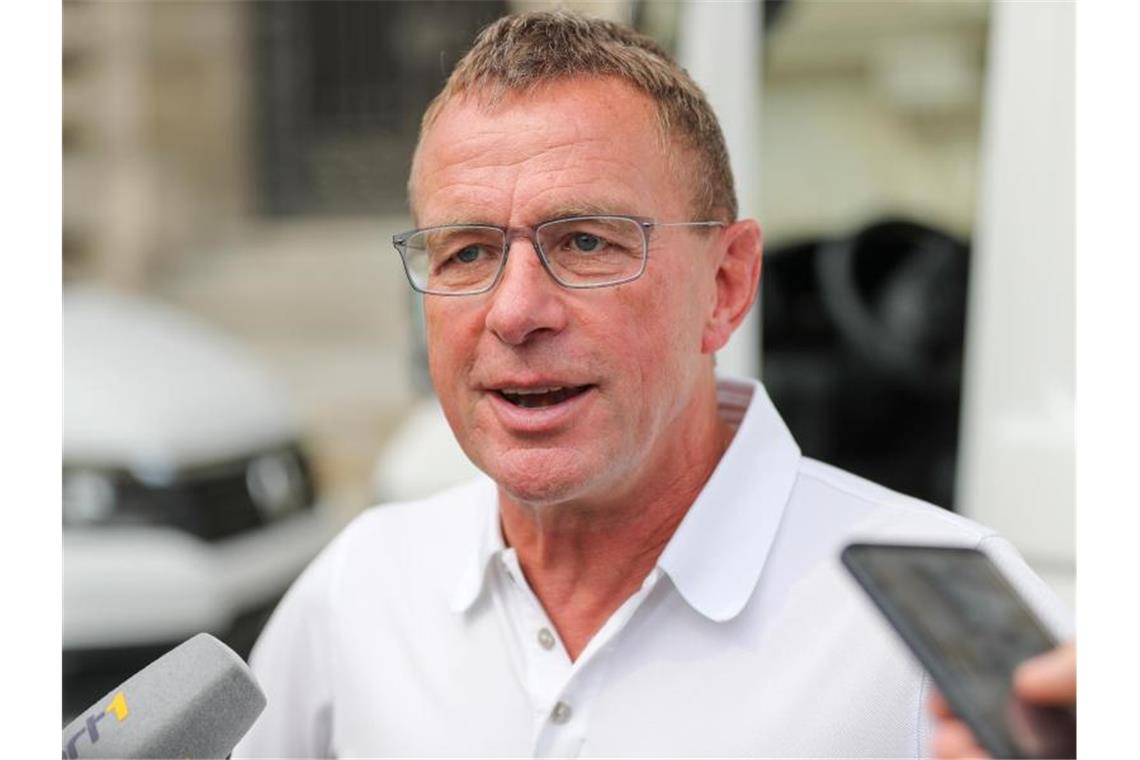 Ist derzeit ohne Job, als Fachmann hoch anerkannt und hat sein Interesse am Posten des Bundestrainers schon bekundet: Ralf Rangnick. Foto: Jan Woitas/dpa-Zentralbild/dpa