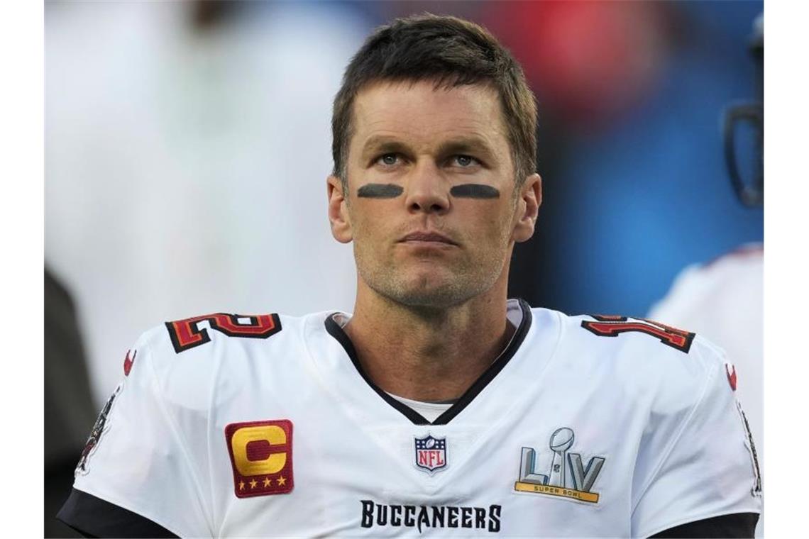 Ist die Karriere von Tom Brady beendet - oder etwa doch nicht?. Foto: Chris O'meara/AP/dpa