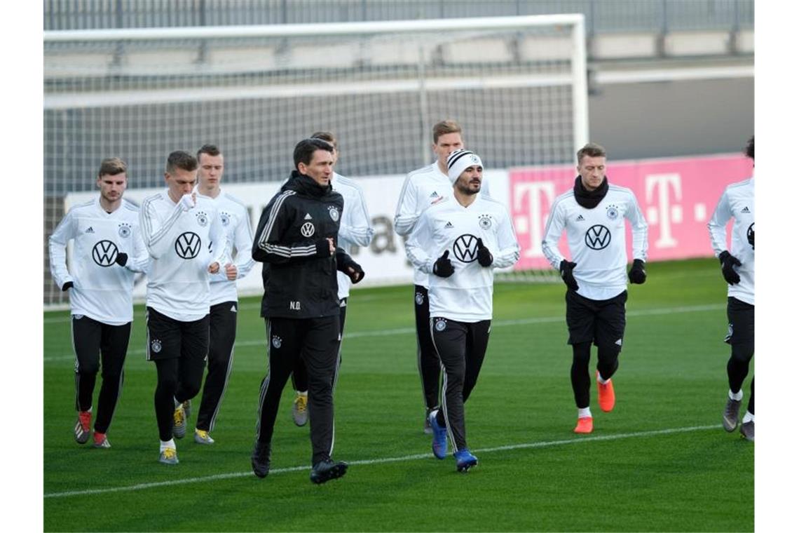 DFB-Athletiktrainer Dietrich: Die Spieler sind „fußballfit“ Ist für die Fitness der DFB-Spieler zuständig: Athletikcoach Nicklas Dietrich. Foto: Peter Steffen/dpa